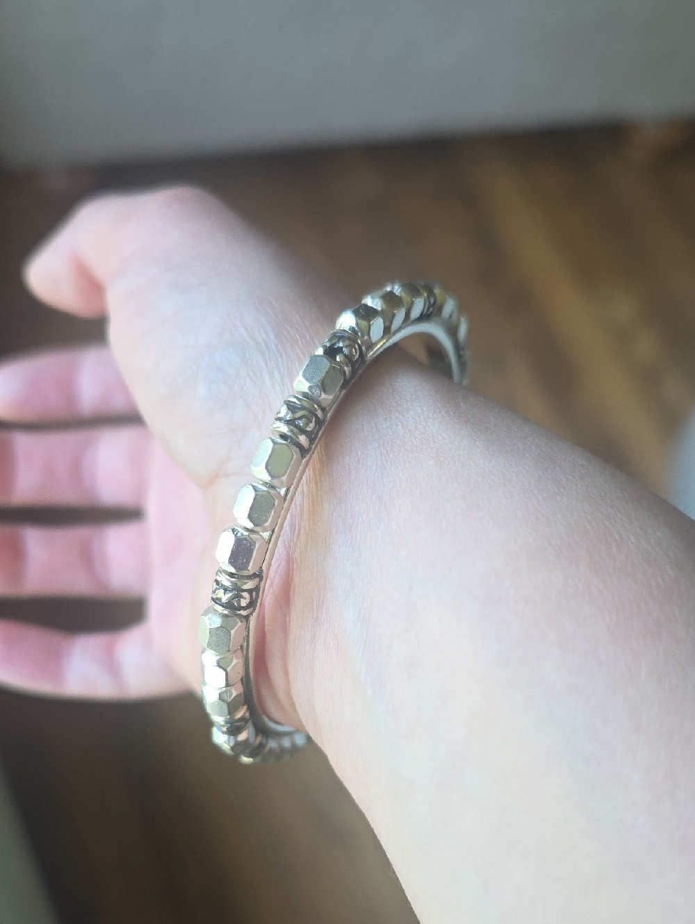 Brighton Pretty Tough Stud Bangle - Picture 8 of 12